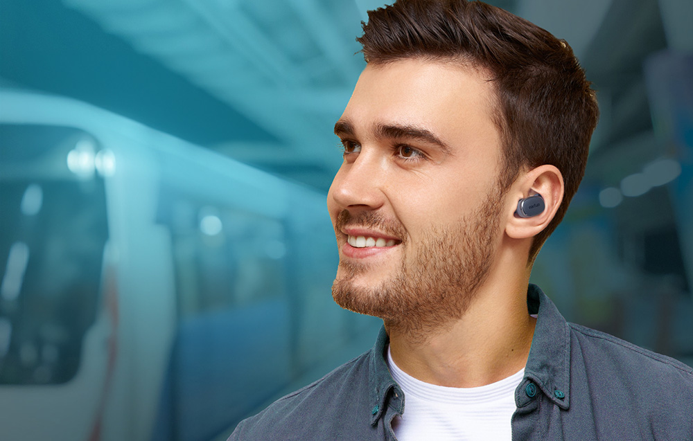 Ausinės TWS EarFunFree Pro 3 ANC Mėlynos
