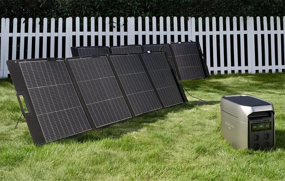 EcoFlow 220W Lightweight, Portable Solar Panel aprašymas - Prekės nuotrauka