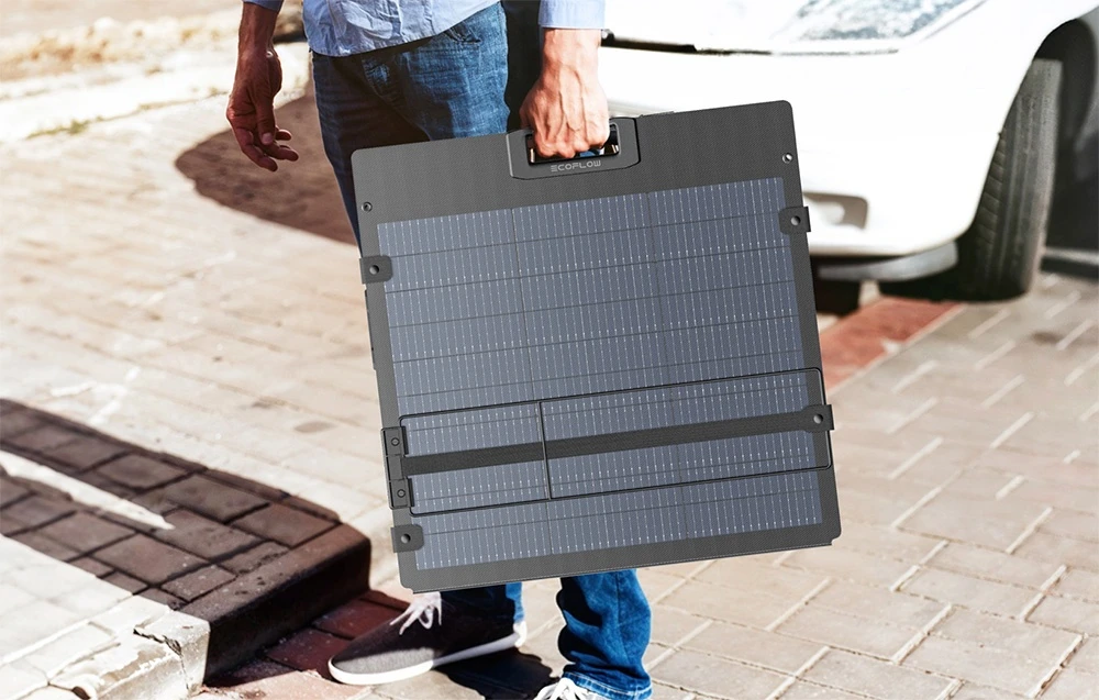 EcoFlow 220W Lightweight, Portable Solar Panel aprašymas - Prekės nuotrauka