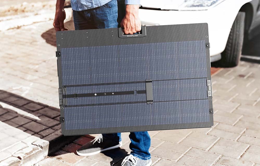 EcoFlow 400W Lightweight, Portable Solar Panel aprašymas - Prekės nuotrauka