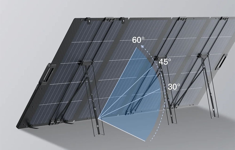 EcoFlow 400W Lightweight, Portable Solar Panel aprašymas - Prekės nuotrauka