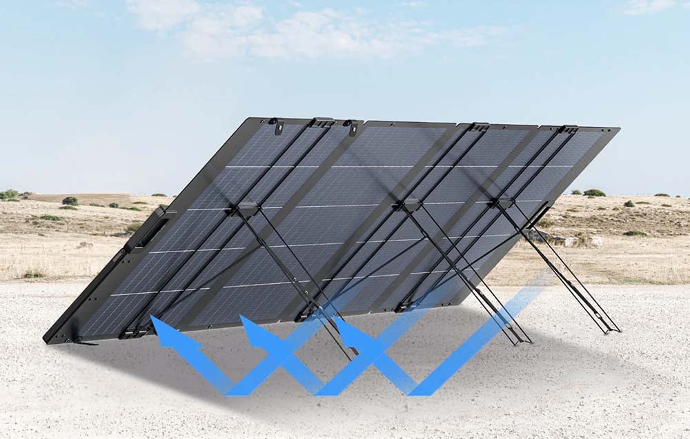 EcoFlow 400W Lightweight, Portable Solar Panel aprašymas - Prekės nuotrauka