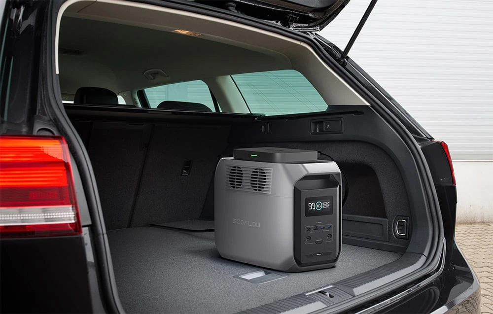 Nešiojama elektrinė „EcoFlow DELTA 3 1500“ aprašymas - Prekės nuotrauka Nešiojama elektrinė „EcoFlow DELTA 3 1500“ aprašymas - Prekės nuotrauka