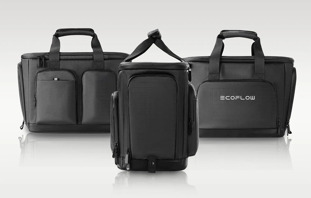 „EcoFlow Delta 3“ vandeniui atsparus krepšys aprašymas - Prekės nuotrauka „EcoFlow Delta 3“ vandeniui atsparus krepšys aprašymas - Prekės nuotrauka