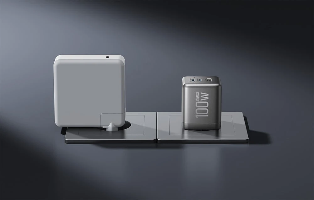 EcoFlow RAPID Pro 100W, 2xUSB-C, 1xUSB-A, GaN aprašymas - Prekės nuotrauka EcoFlow RAPID Pro 100W, 2xUSB-C, 1xUSB-A, GaN aprašymas - Prekės nuotrauka