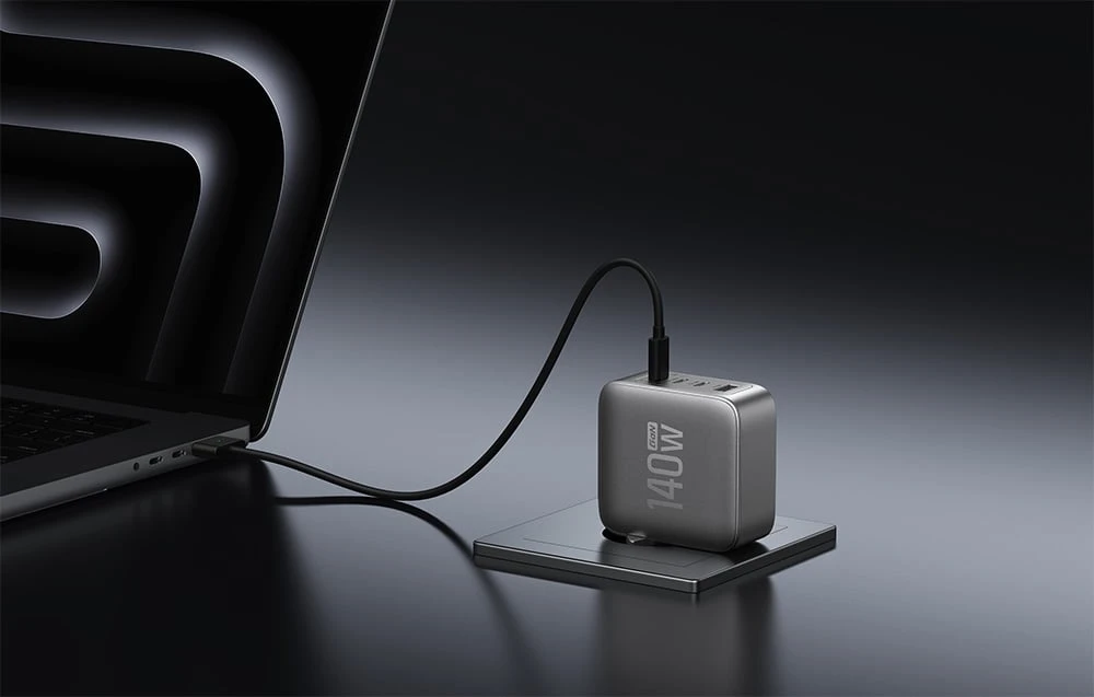 EcoFlow RAPID Pro 140W, 3xUSB-C, 1xUSB-A, GaN aprašymas - Prekės nuotrauka EcoFlow RAPID Pro 140W, 3xUSB-C, 1xUSB-A, GaN aprašymas - Prekės nuotrauka