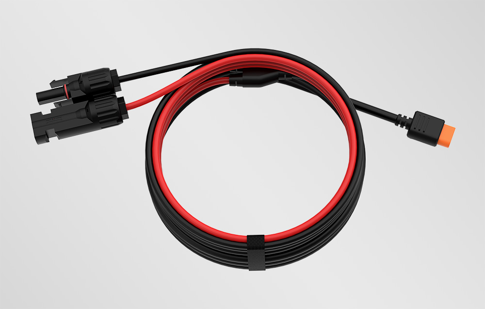 „ecoflow-xt60i“ kabelis fotovoltinėms plokštėms
