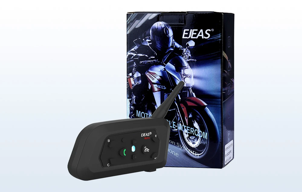 EJEAS V6PRO+ motociklo laisvų rankų įranga aprašymas - Prekės nuotrauka