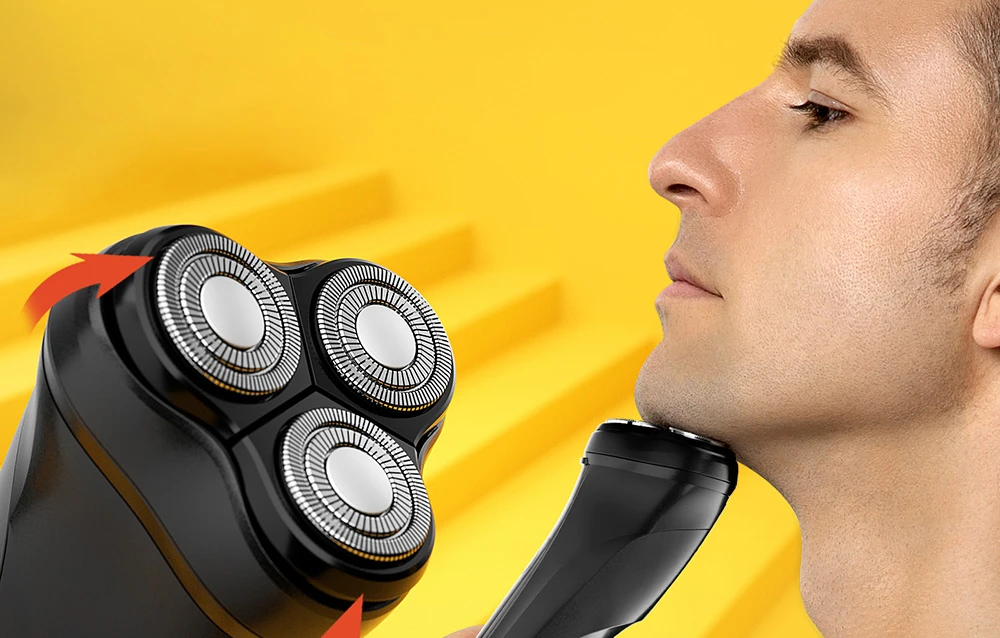 Barzdaskutė Xiaomi Enchen Warrior, juoda aprašymas - Prekės nuotrauka