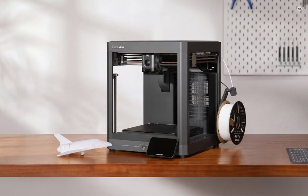 3D spausdintuvas - ELEGOO Centauri 2 256 × 256 × 256 mm 350 °C CoreXY Wi‑Fi USB aprašymas - Prekės nuotrauka