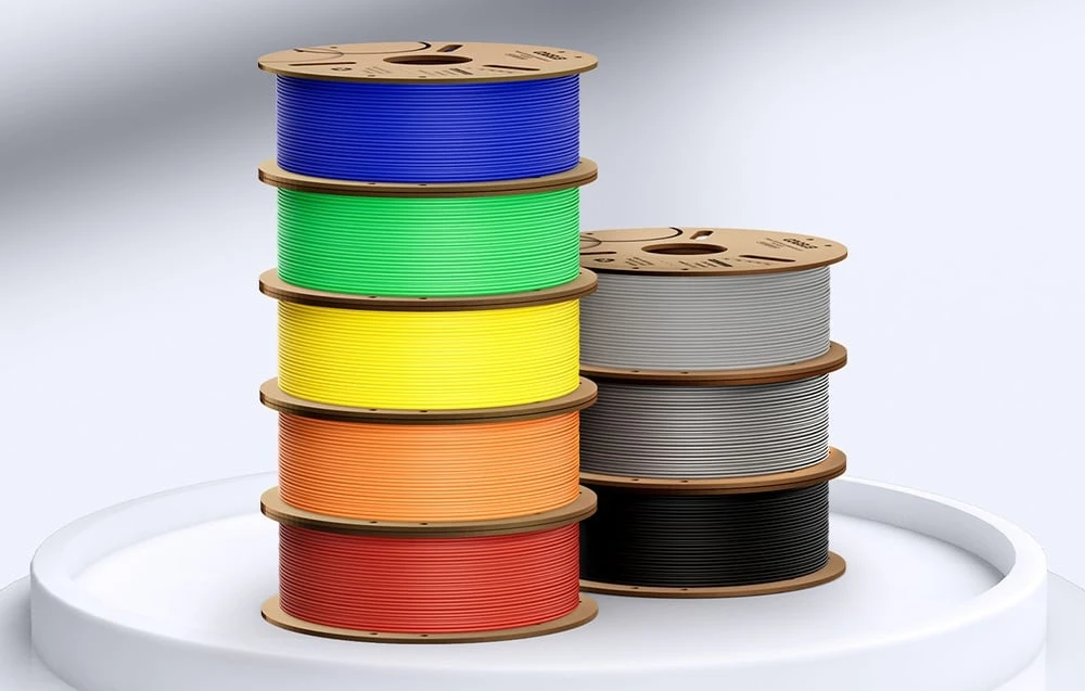 ELEGOO PLA+ Filament oranžinė aprašymas - Prekės nuotrauka ELEGOO PLA+ Filament oranžinė aprašymas - Prekės nuotrauka
