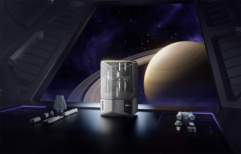 ELEGOO Saturn 4 Ultra 16K 3D spausdintuvas aprašymas - Prekės nuotrauka