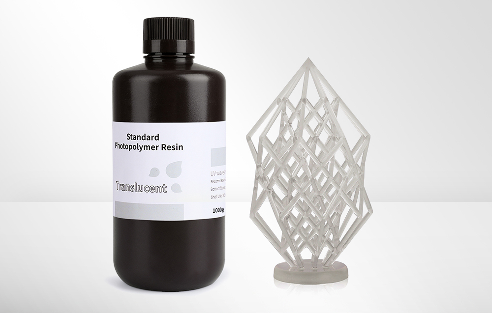 ELEGOO Standard 1.0 Resin (semi-transparent) aprašymas - Prekės nuotrauka