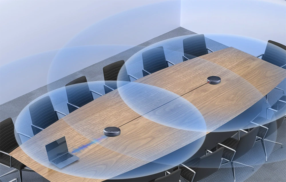 EMEET OfficeCore Luna Plus Conference Speaker aprašymas - Prekės nuotrauka