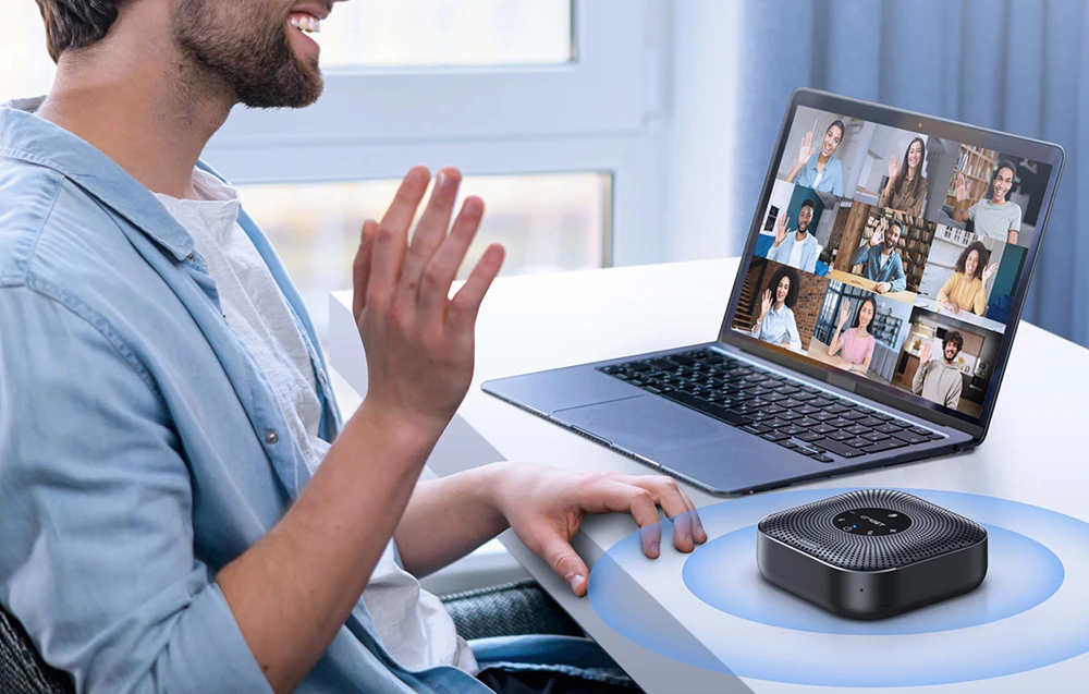 EMEET OfficeCore M0 Plus Conference Speaker aprašymas - Prekės nuotrauka