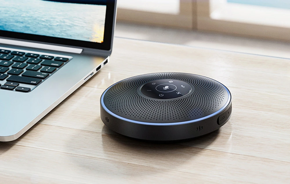 EMEET OfficeCore M2 Wireless Conference Speaker (Juodas) aprašymas - Prekės nuotrauka