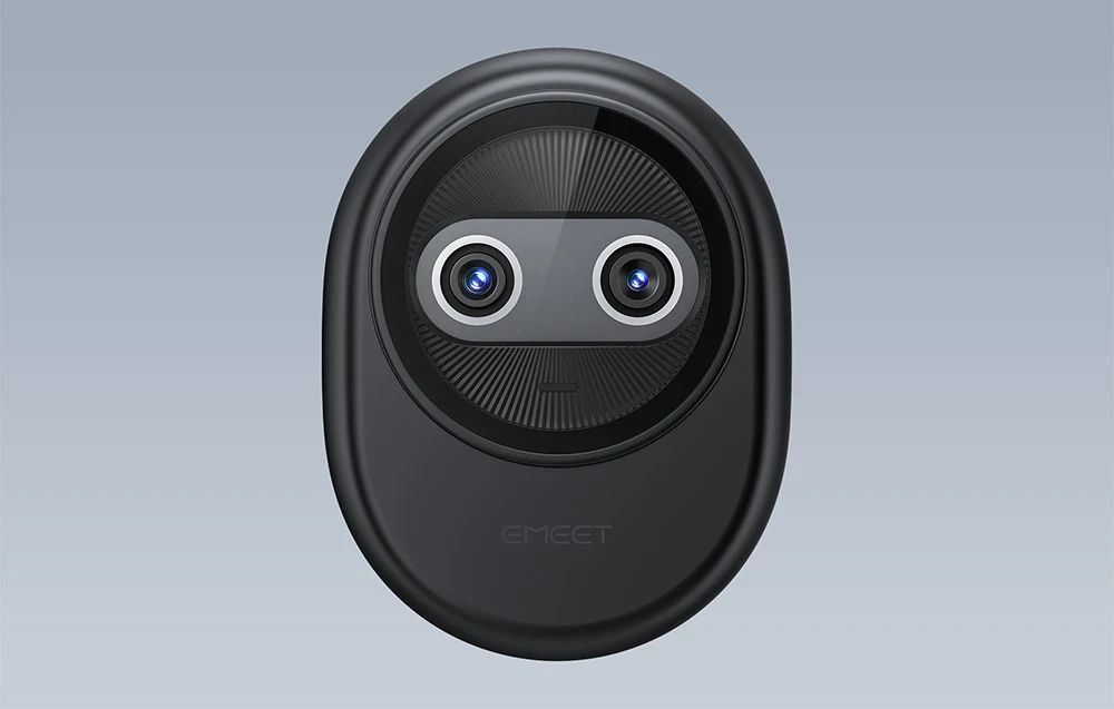 Web kamera - EMEET Piko 4K Dual-Lens AI Autofocus, 3 Mikrofonai, Plug-and-Play, Juoda aprašymas - Prekės nuotrauka