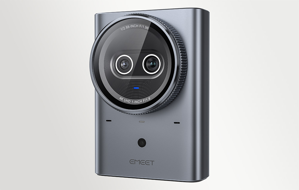 Internetinė Kamera - EMEET Prime SE 4K, 1 colio jutiklis, PDAF, 12x hibridinis priartinimas, USB-C, HDMI 1.4 aprašymas - Prekės nuotrauka