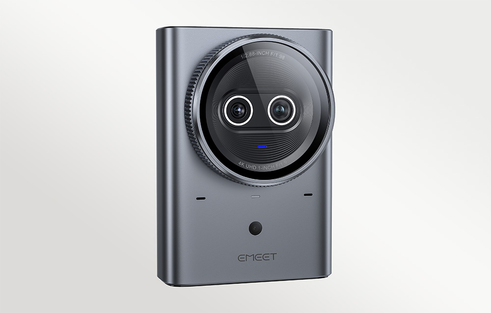Internetinė Kamera - EMEET Prime SE 4K, 1 colio jutiklis, PDAF, 12x hibridinis priartinimas, USB-C, HDMI 1.4 aprašymas - Prekės nuotrauka