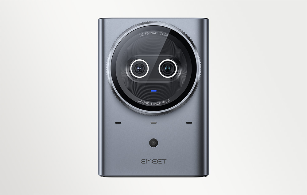 Internetinė Kamera - EMEET Prime SE 4K, 1 colio jutiklis, PDAF, 12x hibridinis priartinimas, USB-C, HDMI 1.4 aprašymas - Prekės nuotrauka