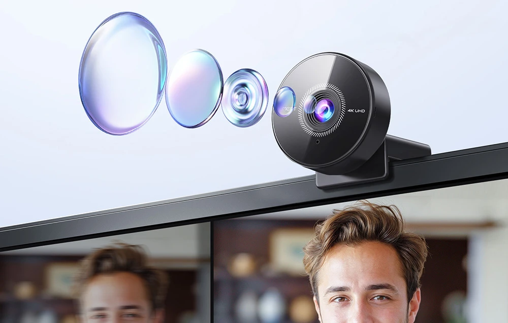 Kameros - EMEET SmartCam C950 4K Webcam (4K UHD, 70° FOV, AI mikrofonas) aprašymas - Prekės nuotrauka