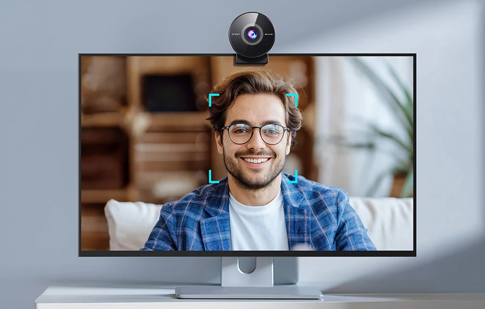 Kameros - EMEET SmartCam C950 4K Webcam (4K UHD, 70° FOV, AI mikrofonas) aprašymas - Prekės nuotrauka