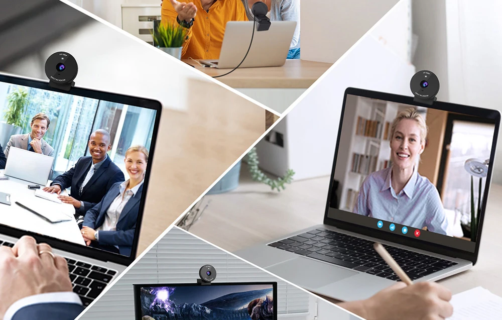 Internetinė kamera - EMEET SmartCam C950 1080p Full HD, Triukšmą Slopinantis Mikrafonas, Juoda aprašymas - Prekės nuotrauka