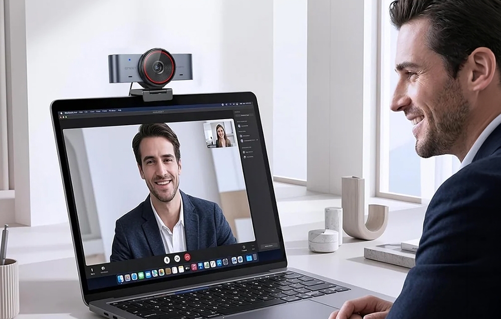 Emeet SmartCam C960 Ultra Webcam aprašymas - Prekės nuotrauka Emeet SmartCam C960 Ultra Webcam aprašymas - Prekės nuotrauka