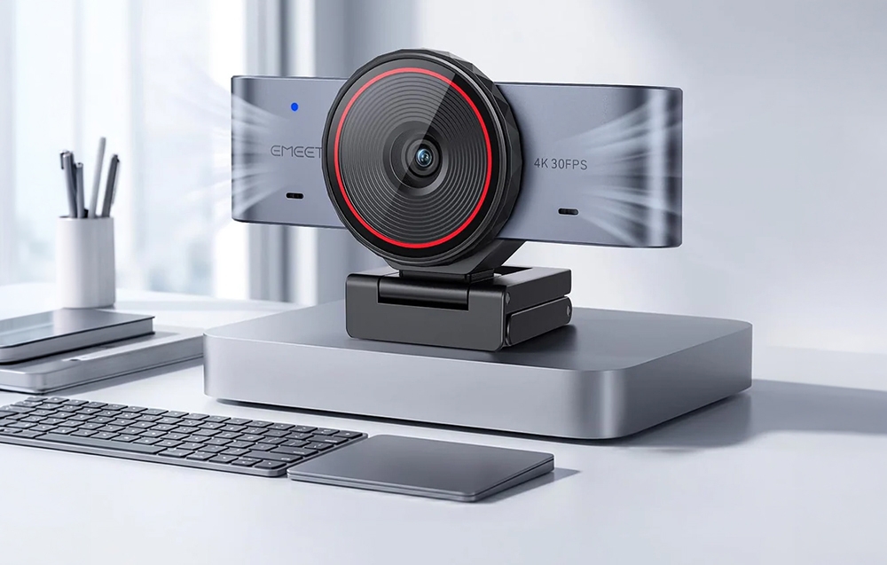 Emeet SmartCam C960 Ultra Webcam aprašymas - Prekės nuotrauka Emeet SmartCam C960 Ultra Webcam aprašymas - Prekės nuotrauka