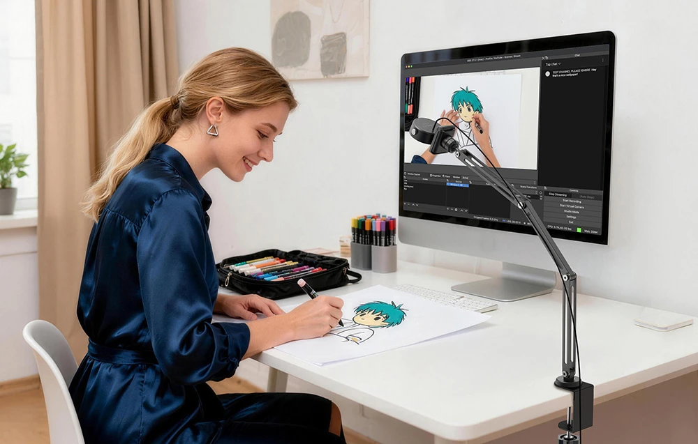 EMEET SmartCam S600L Webcam aprašymas - Prekės nuotrauka
