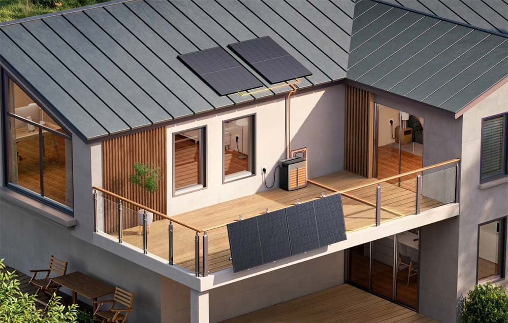 Energijos kaupimas su „EcoFlow STREAM Ultra X“ mikroinverteriu (3,84 kWh) aprašymas - Prekės nuotrauka