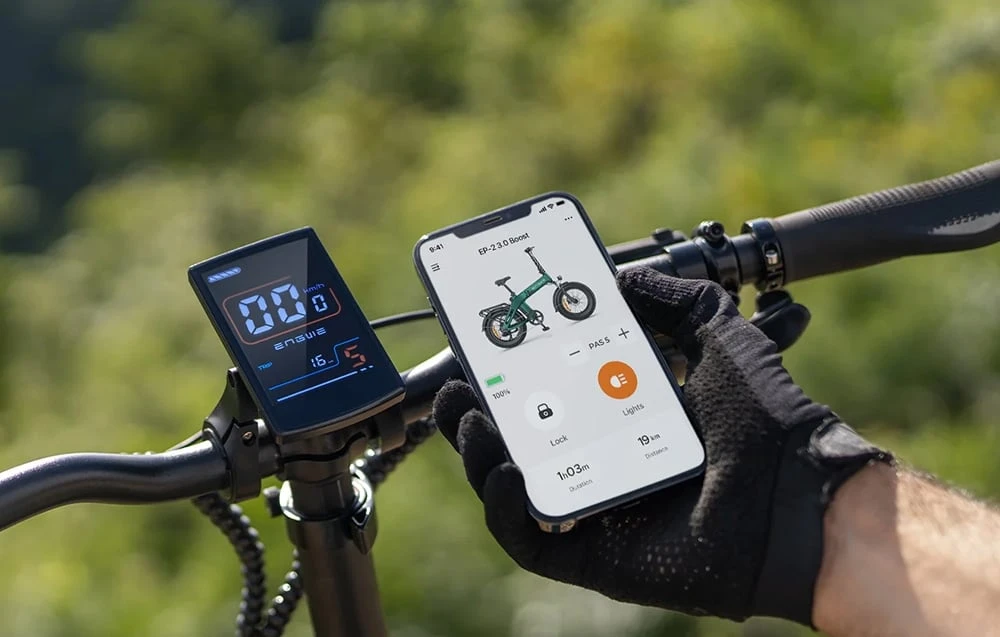 ENGWE EP-2 3.0 BOOST 250W 20" Electric Bike (Juodas) aprašymas - Prekės nuotrauka