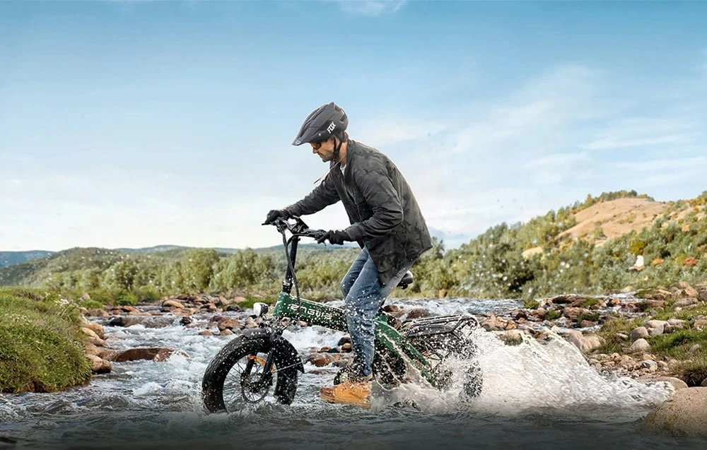 ENGWE EP-2 3.0 BOOST 250W 20" Electric Bike (Žalias) aprašymas - Prekės nuotrauka