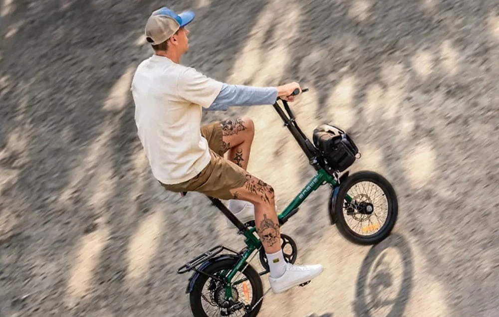 ENGWE ZIP 250W 16" Electric Bike (Žalias) aprašymas - Prekės nuotrauka