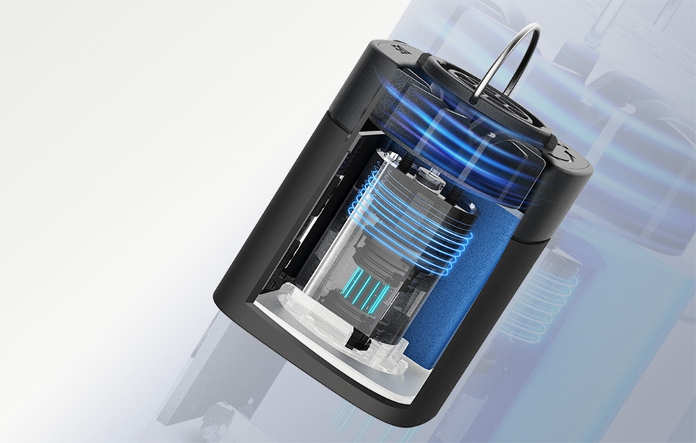 Etenwolf AIR 3 2600mAh Electric Pump (Juodas) aprašymas - Prekės nuotrauka