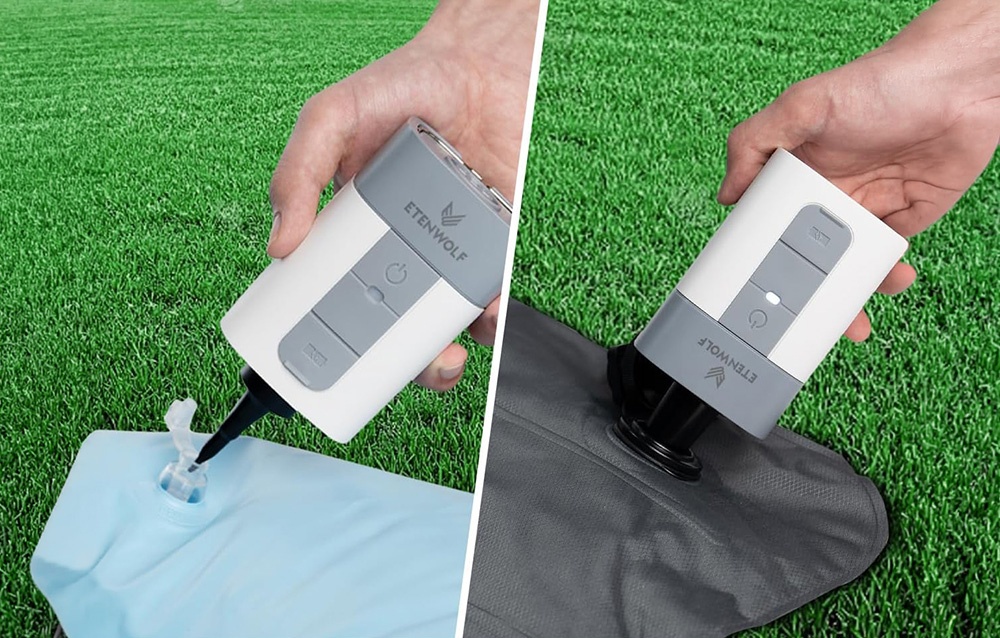 Etenwolf AIR 5 5200mAh Electric Pump (Juodas) aprašymas - Prekės nuotrauka