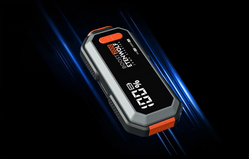 Etenwolf J1 16,000 mAh 2000A Jump Starter aprašymas - Prekės nuotrauka
