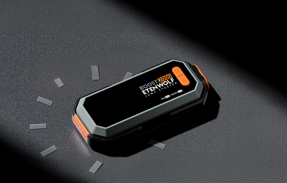 Etenwolf J1 16,000 mAh 2000A Jump Starter aprašymas - Prekės nuotrauka