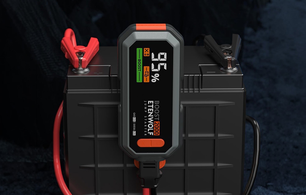Etenwolf J1 16,000 mAh 2000A Jump Starter aprašymas - Prekės nuotrauka