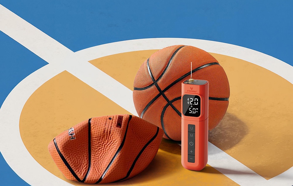 Etenwolf P200 2600mAh Electric Pump (Oranžinis) aprašymas - Prekės nuotrauka