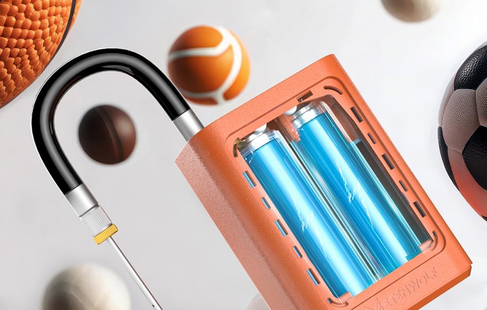 Etenwolf P300 Plus 3200mAh Electric Pump (Oranžinis) aprašymas - Prekės nuotrauka