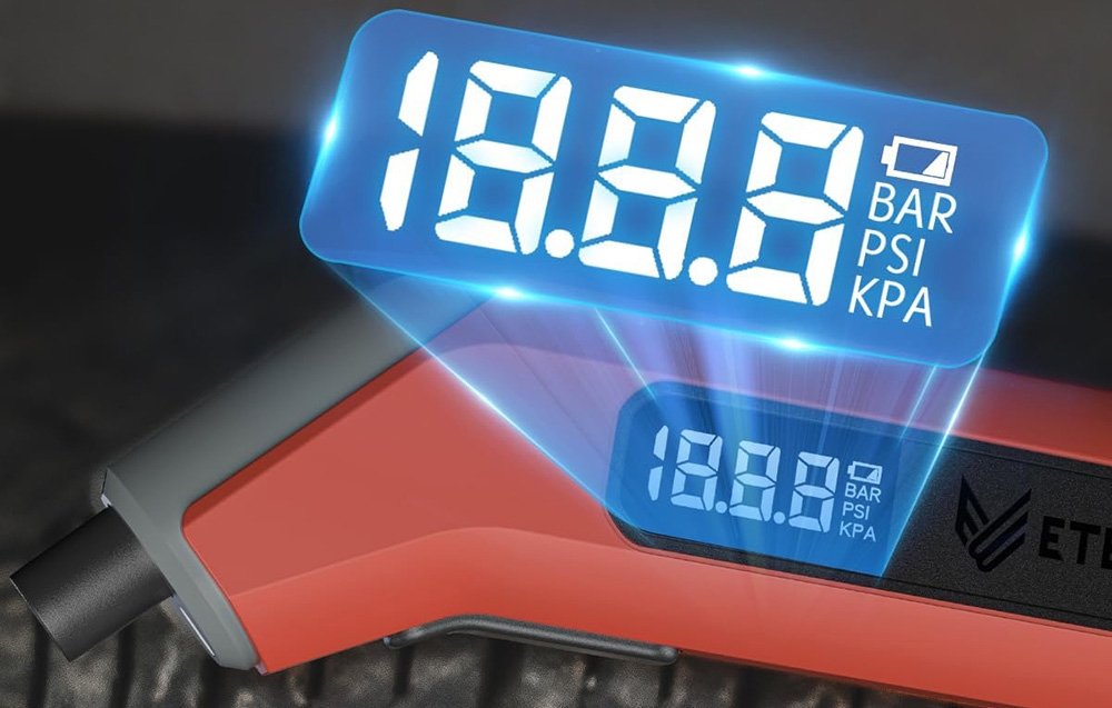 Etenwolf T300 Electronic Pressure Gauge (žalias) aprašymas - Prekės nuotrauka