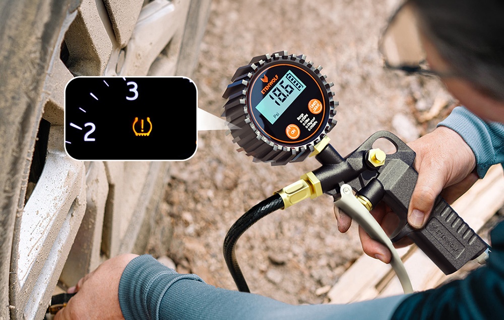 Etenwolf T500 Electronic Pressure Gauge aprašymas - Prekės nuotrauka