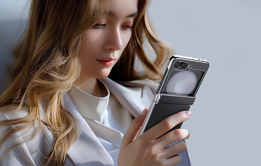 Nillkin CamShield Flip Samsung Galaxy Z Flip6 dėklas telefonui juodos spalvos aprašymas - Prekės nuotrauka Nillkin CamShield Flip Samsung Galaxy Z Flip6 dėklas telefonui juodos spalvos aprašymas - Prekės nuotrauka