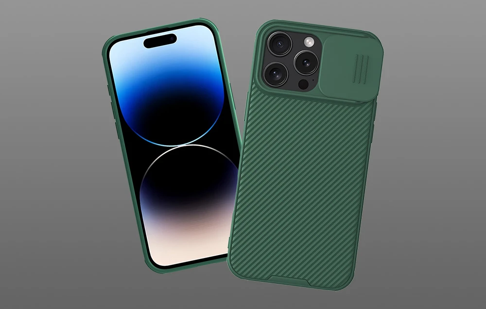 Apple iPhone 16 Pro Max Nillkin CamShield Pro dėklas telefonui žalios spalvos aprašymas - Prekės nuotrauka Apple iPhone 16 Pro Max Nillkin CamShield Pro dėklas telefonui žalios spalvos aprašymas - Prekės nuotrauka