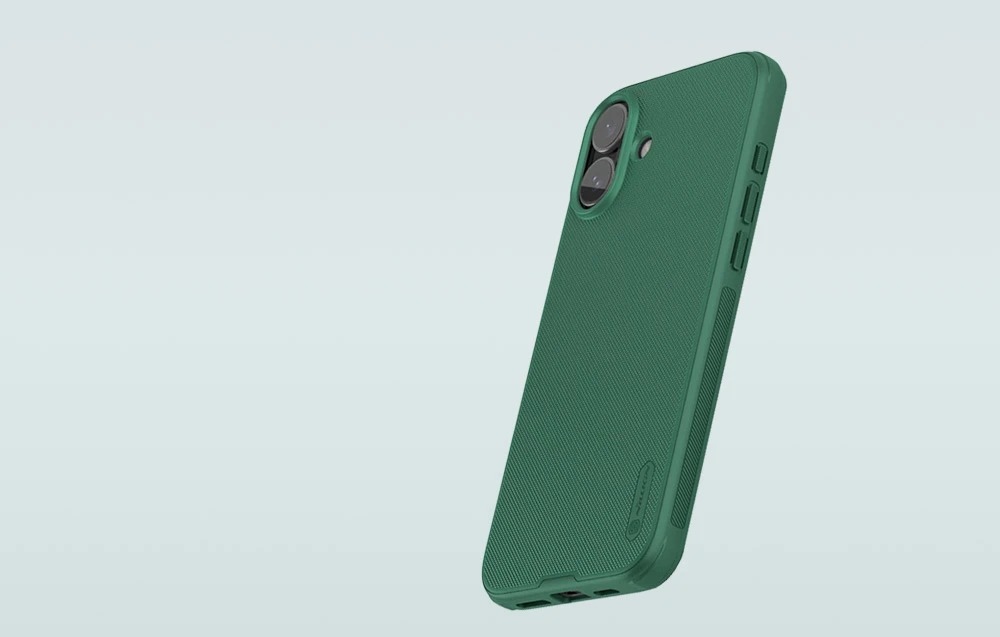 Nillkin Super Frosted PRO Back Apple iPhone 16 dėklas telefonui žalios spalvos aprašymas - Prekės nuotrauka