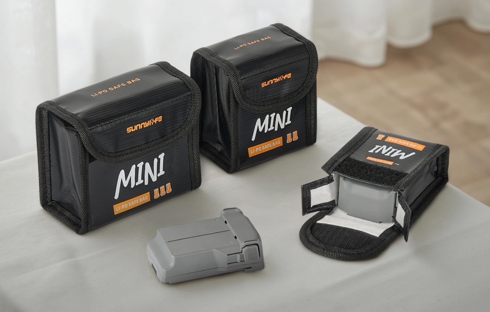 Dėklas on the Mini 5 Pro's Sunnylife battery (on 2 batteries) aprašymas - Prekės nuotrauka