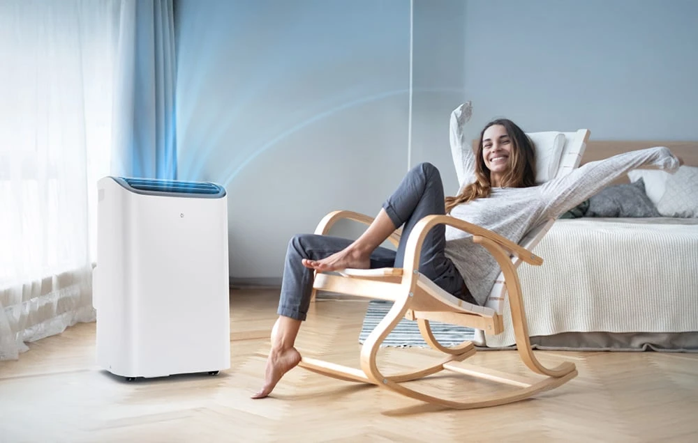 Kondicionierius EUHOMY PAC004 12,000 BTU 3-in-1 Portable Air Conditioner aprašymas - Prekės nuotrauka