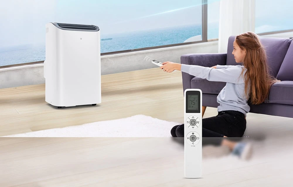 Kondicionierius EUHOMY PAC004 12,000 BTU 3-in-1 Portable Air Conditioner aprašymas - Prekės nuotrauka