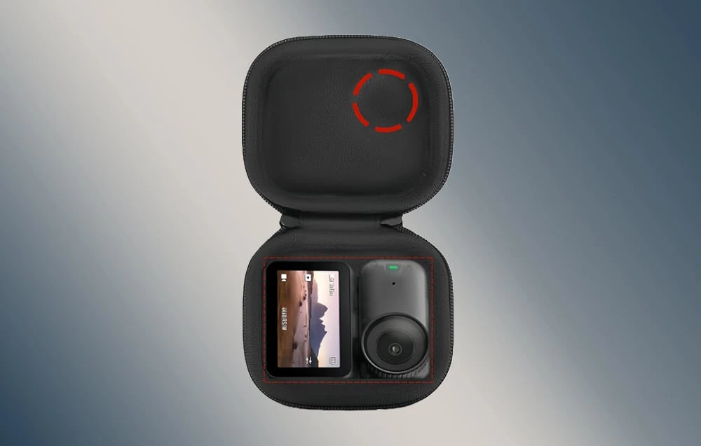 EVA PULUZ Hard Mini Case for DJI Osmo Nano (Juodas) aprašymas - Prekės nuotrauka
